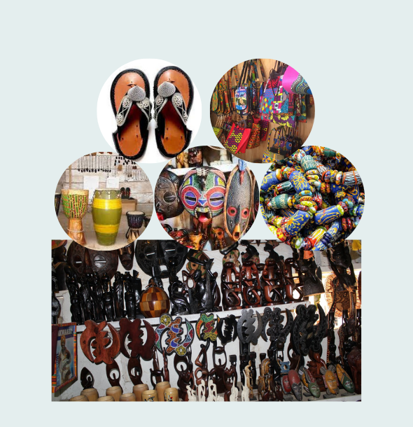 Image of Ghanaian handcrafts